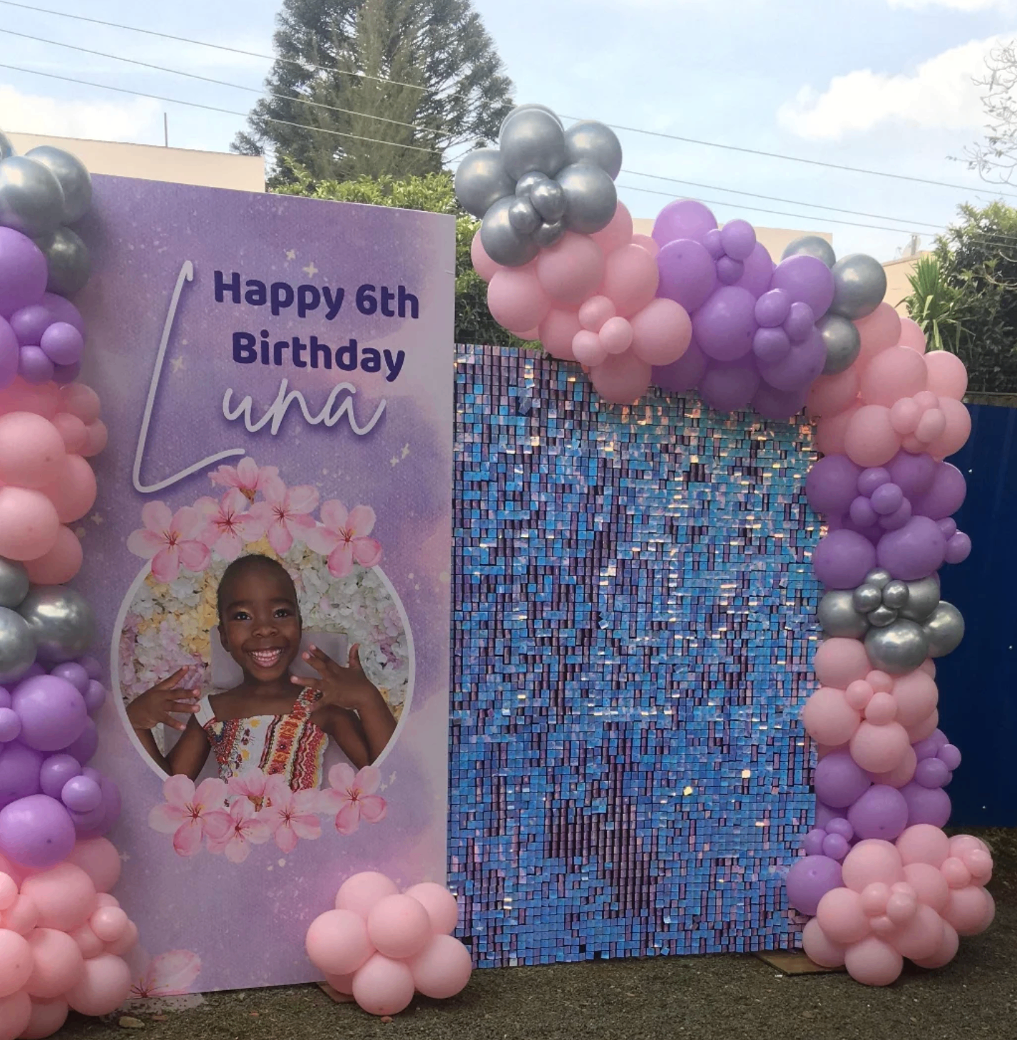 Birthday celebration setup at Kids Nook